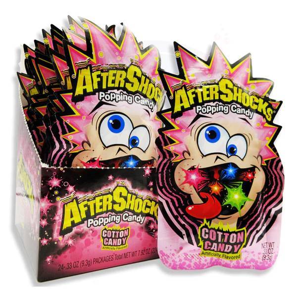 AFTERSHOCKS - Cotton Candy 0.33oz/9.3g (Pack of 24)