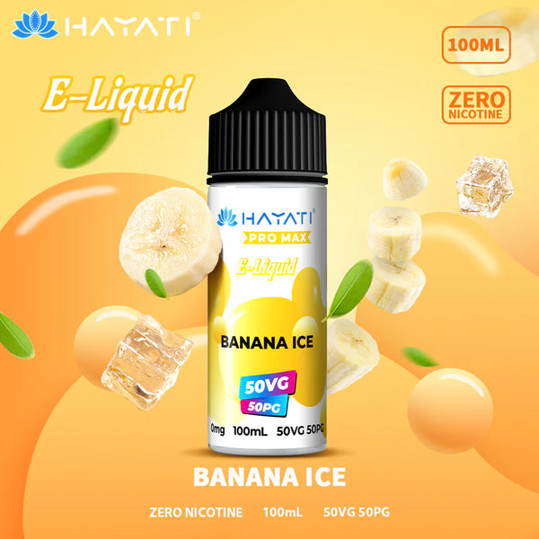 HAYATI PRO MAX E-LIQUID 50VG 50PG (100ML)