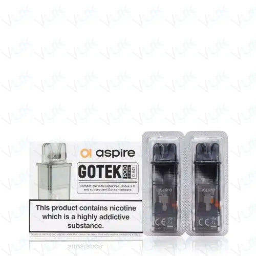 ASPIRE GOTEK REPLACEMENT PODS (PACK OF 2)