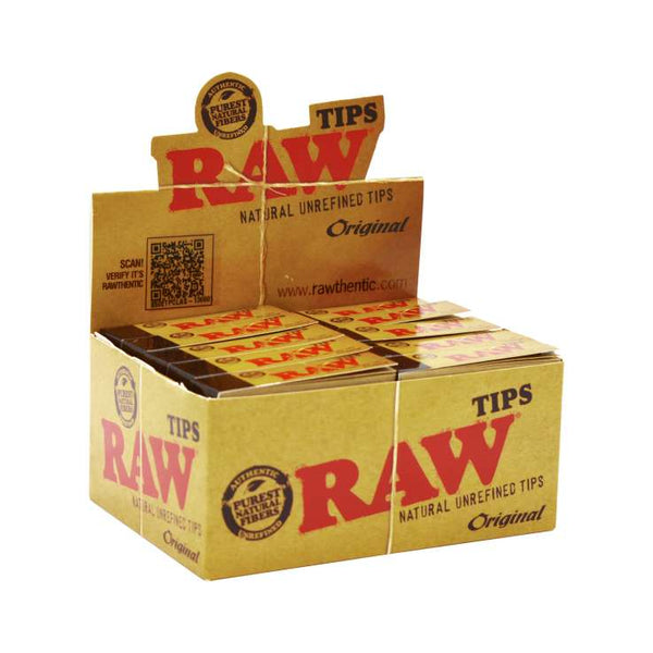 RAW Authentic Filter Tips - (Pack Of 50)
