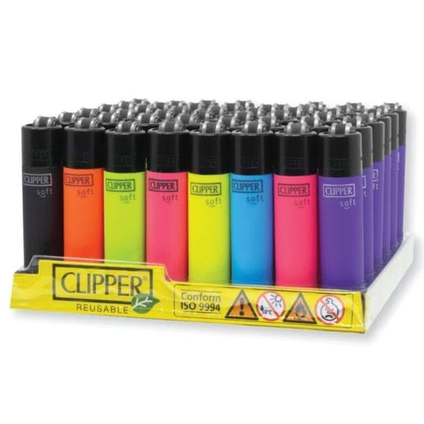 Clipper Refillable Lighters - (Pack Of 48)