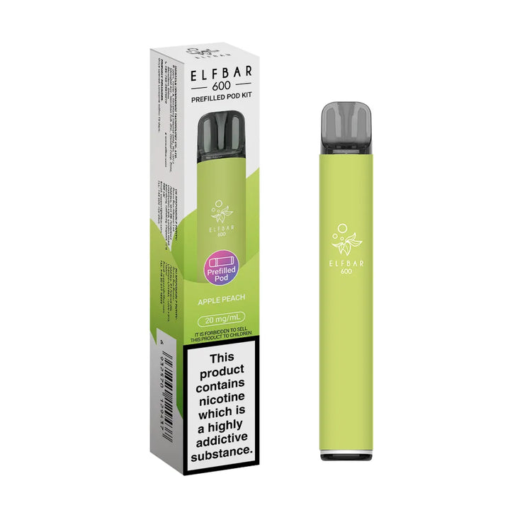 ElfBar 600 Prefilled Pod Vape Kit (PACK OF 10)