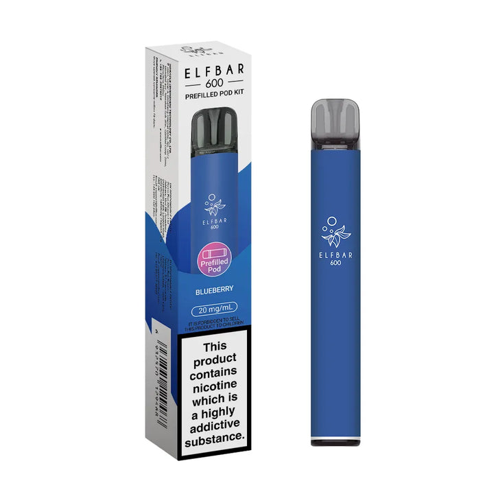 ElfBar 600 Prefilled Pod Vape Kit (PACK OF 10)