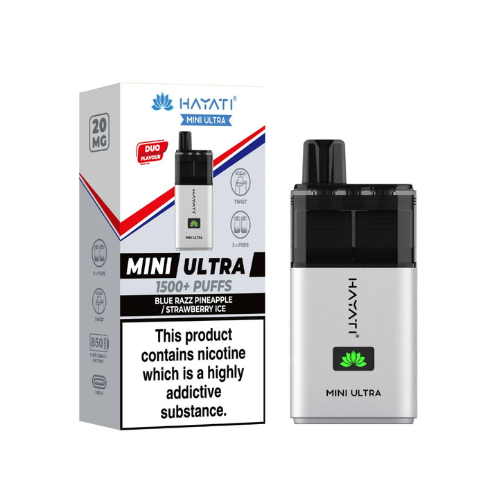 Hayati Mini Ultra 1.5K Prefilled Pod Vape Kit (PACK OF 5)