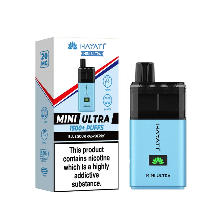 Hayati Mini Ultra 1.5K Prefilled Pod Vape Kit (PACK OF 5)