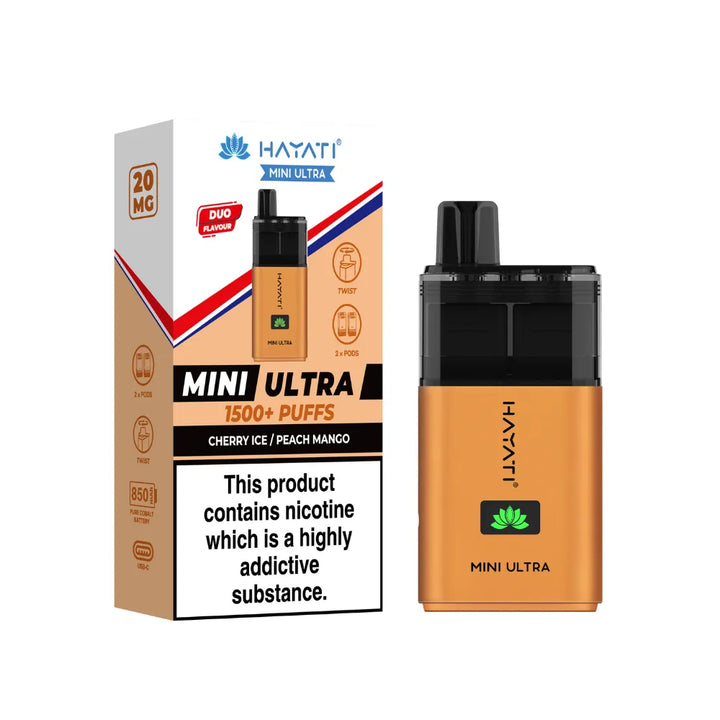 Hayati Mini Ultra 1.5K Prefilled Pod Vape Kit (PACK OF 5)