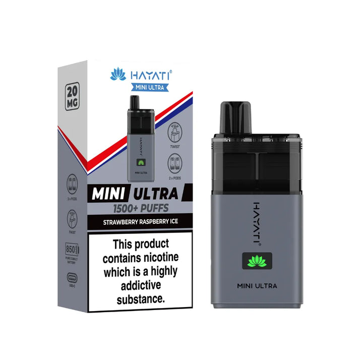 Hayati Mini Ultra 1.5K Prefilled Pod Vape Kit (PACK OF 5)