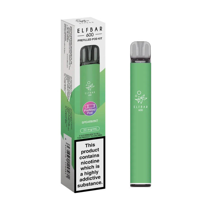 ElfBar 600 Prefilled Pod Vape Kit (PACK OF 10)