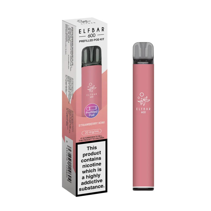 ElfBar 600 Prefilled Pod Vape Kit (PACK OF 10)