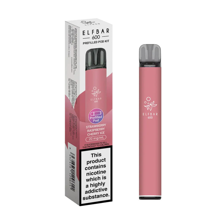 ElfBar 600 Prefilled Pod Vape Kit (PACK OF 10)