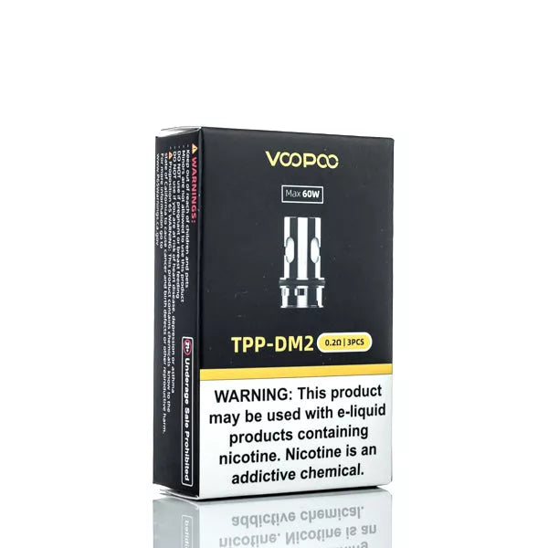 VooPoo TPP Coils DM1, DM2, DM3 & DM4 3 PCS - (Singles)