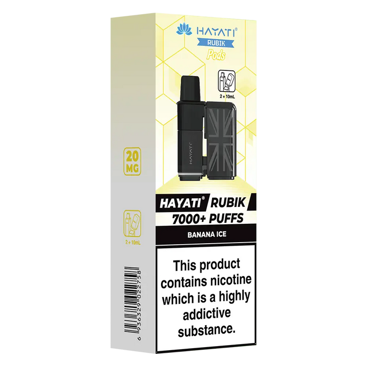 Hayati Rubik 7K Prefilled Pods - (Pack Of 5)