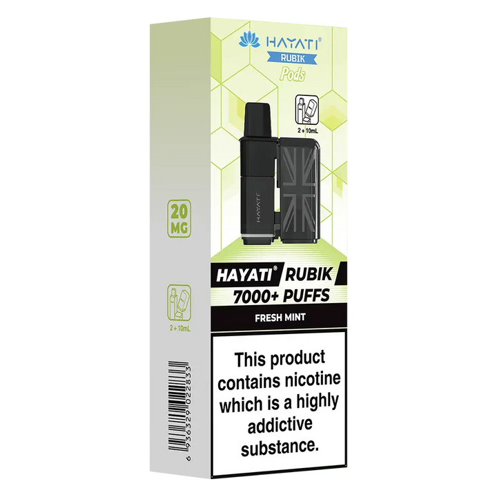 Hayati Rubik 7K Prefilled Pods - (Pack Of 5)