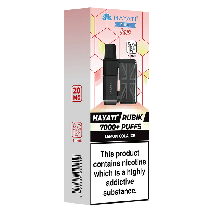 Hayati Rubik 7K Prefilled Pods - (Pack Of 5)