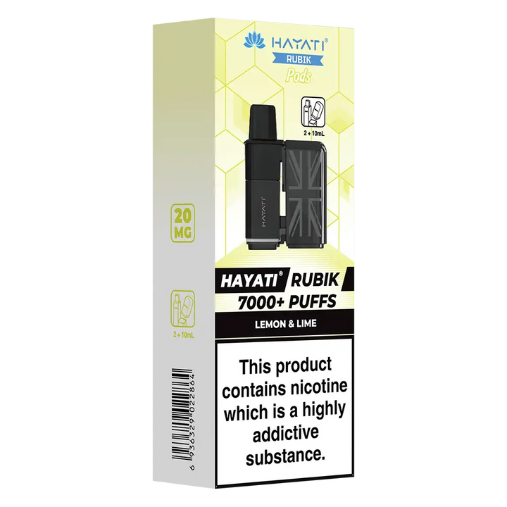 Hayati Rubik 7K Prefilled Pods - (Pack Of 5)