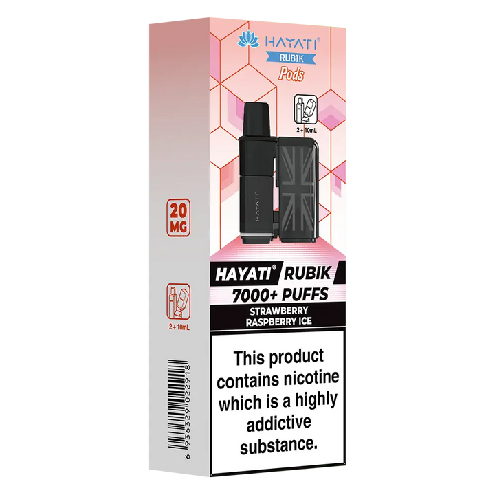 Hayati Rubik 7K Prefilled Pods - (Pack Of 5)