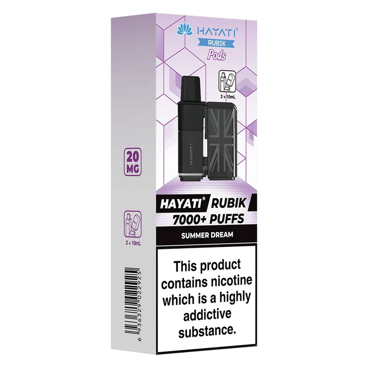 Hayati Rubik 7K Prefilled Pods - (Pack Of 5)