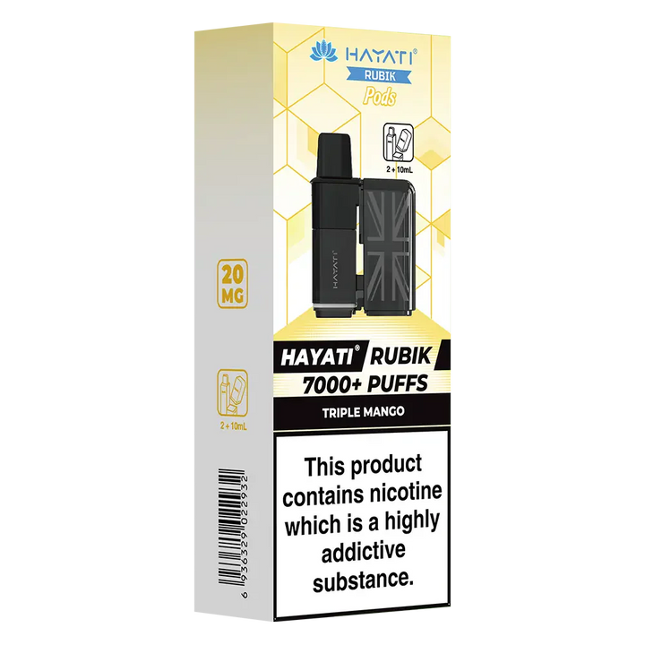 Hayati Rubik 7K Prefilled Pods - (Pack Of 5)