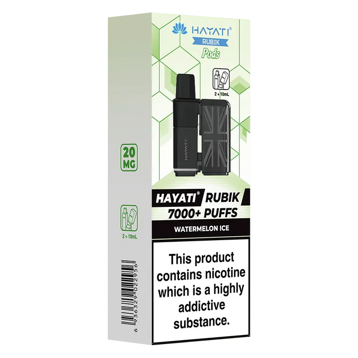 Hayati Rubik 7K Prefilled Pods - (Pack Of 5)