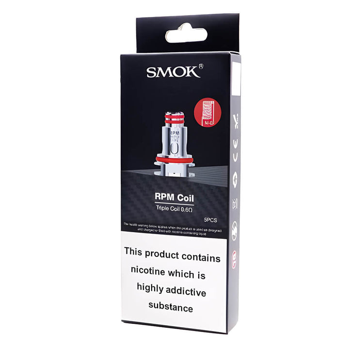 SMOK RPM Replacement Coils 5 PCS - (Singles)