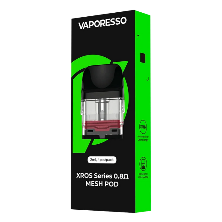 Vaporesso Xros Replacement Pods 4 PCS - (Pack Of 10)